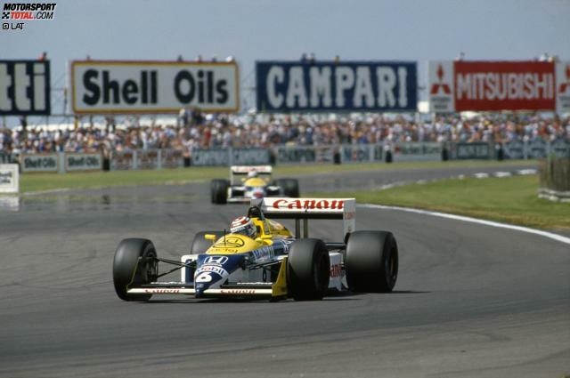 Triumph durch k.o.: Piquet wird dank Mansells Unfall in Suzuka Champion