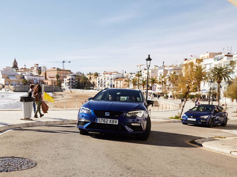 Die Testfahrt am Steuer der SEAT Leon ST CUPRA führte von Barcelona nach Valencia